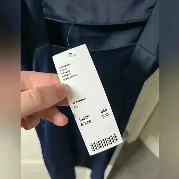 NWT Urban Outfitters Silk Slip Dress size extra small‎ - Picture 7 of 10